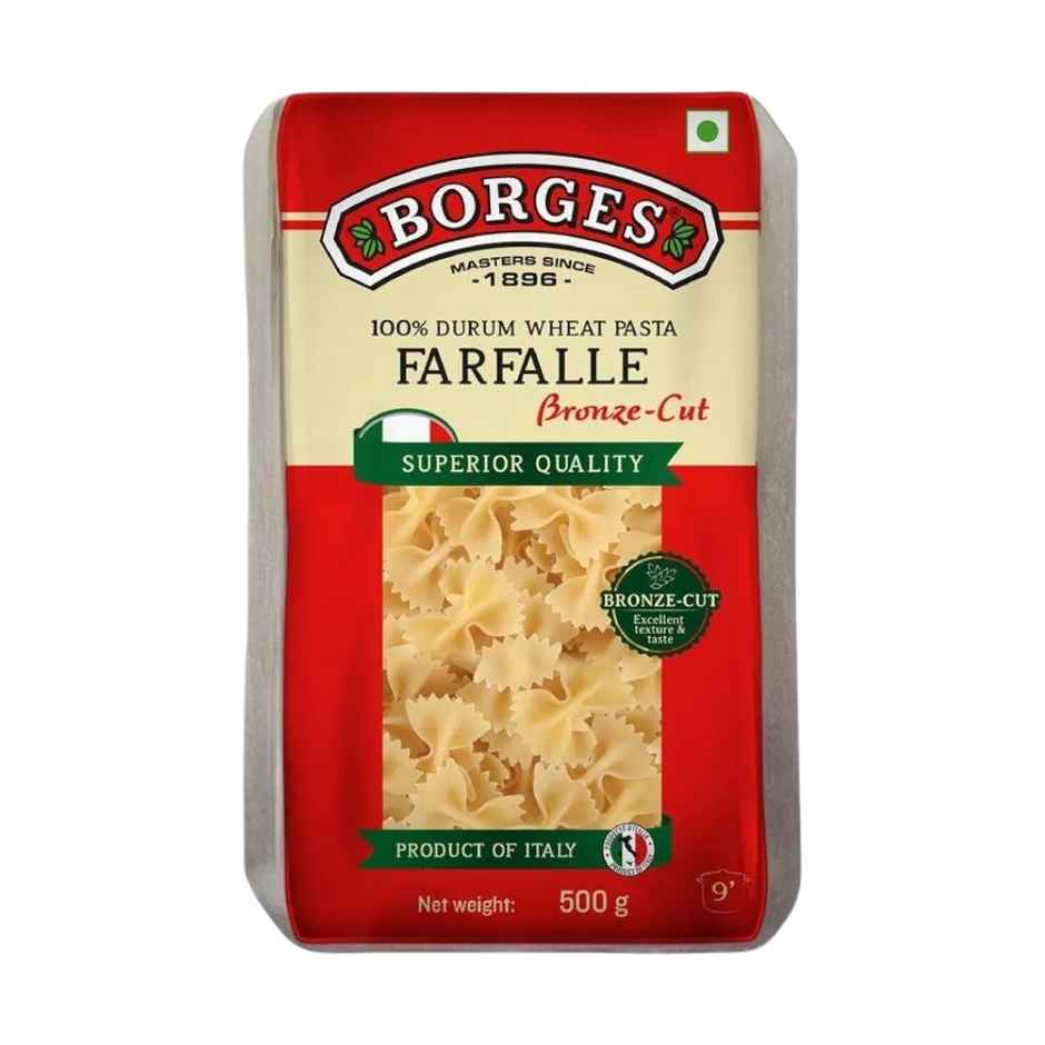 BORGES Durum Wheat Pasta Farfalle Combo