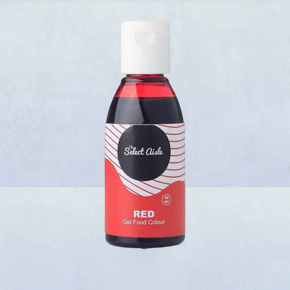 The Select Aisle Red Gel Food Colour | Baking Ingredient