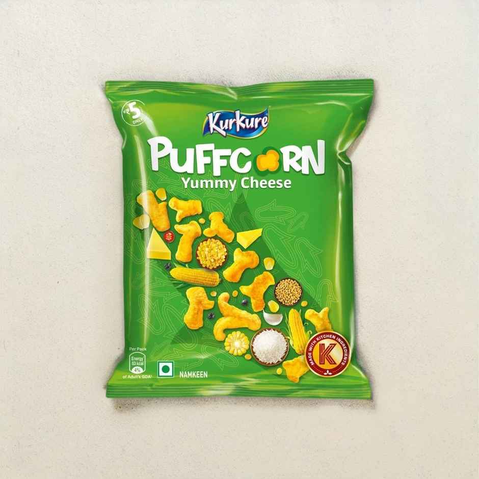 Kurkure Puffcorn Yummy Cheese