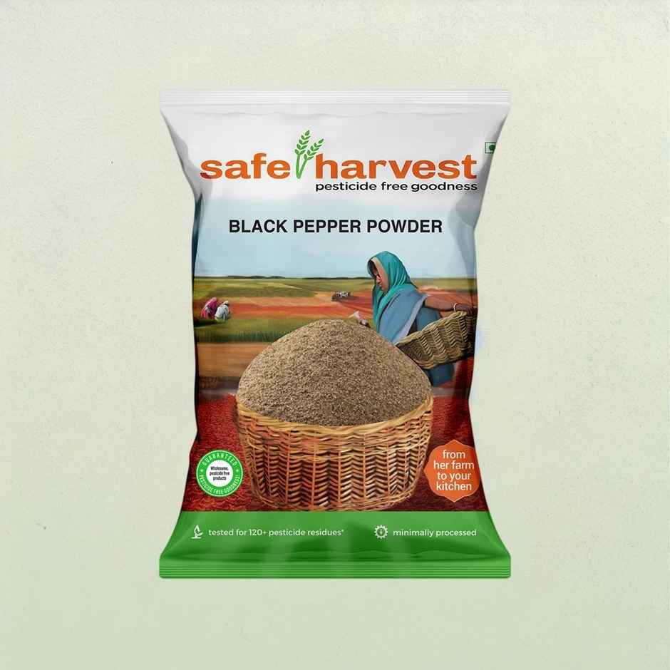Safe Harvest Black Pepper Powder 