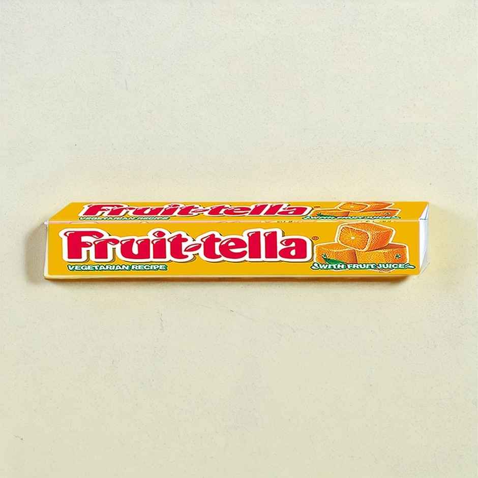 Fruittella Orange Flavour Chewy Toffee Stick