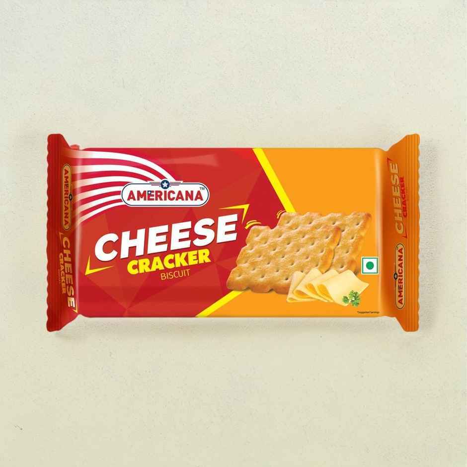 Americana Cheese Crispy Crackers 70 G  (PACK OF 5)