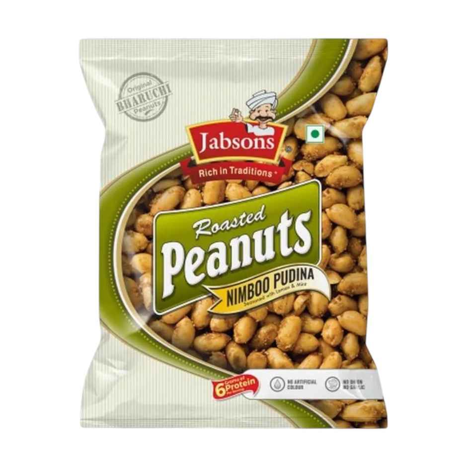 Jabsons Roasted Peanuts Nimboo Pudina Combo 