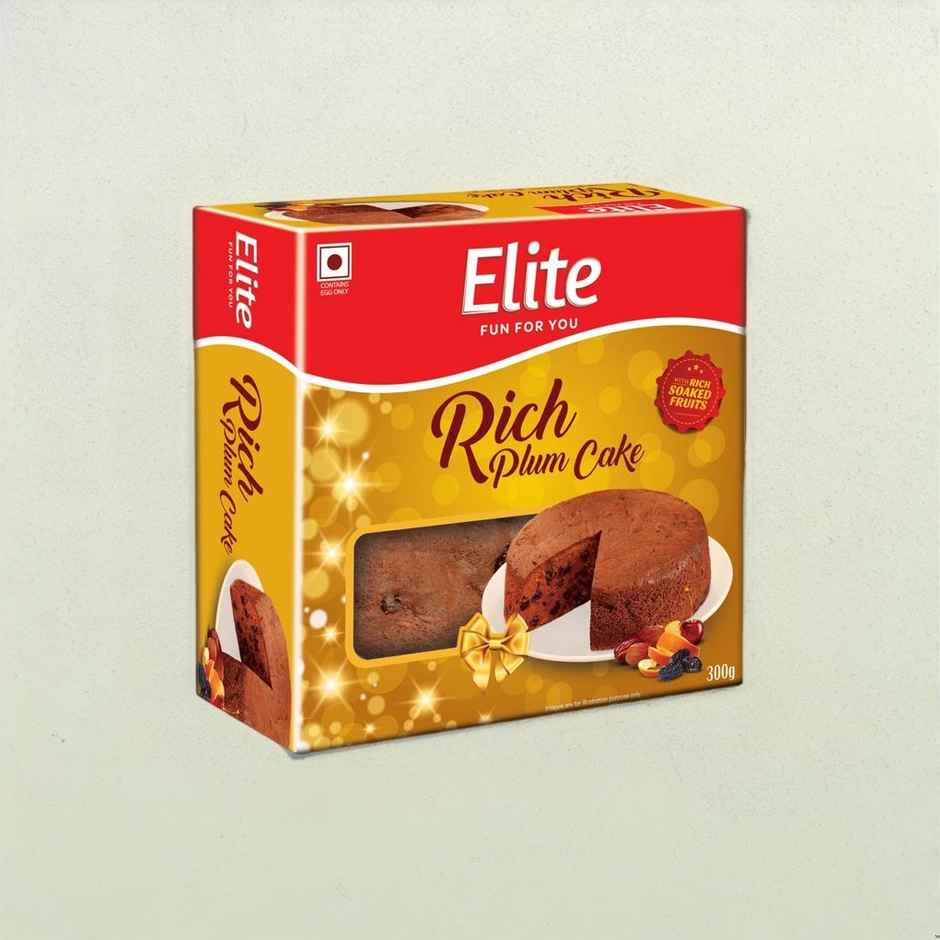 Elite Rich Plum Cake | With Rich Soaked Fruits