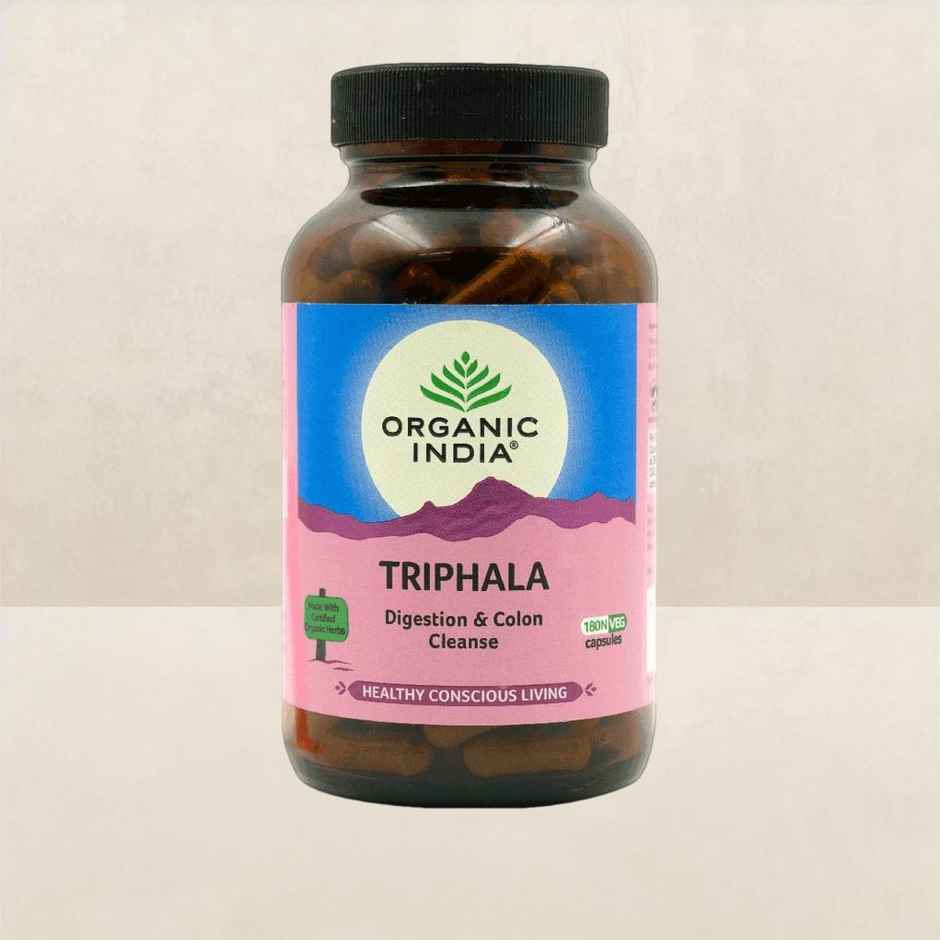 Organic India Triphala Ayurvedic Capsules 