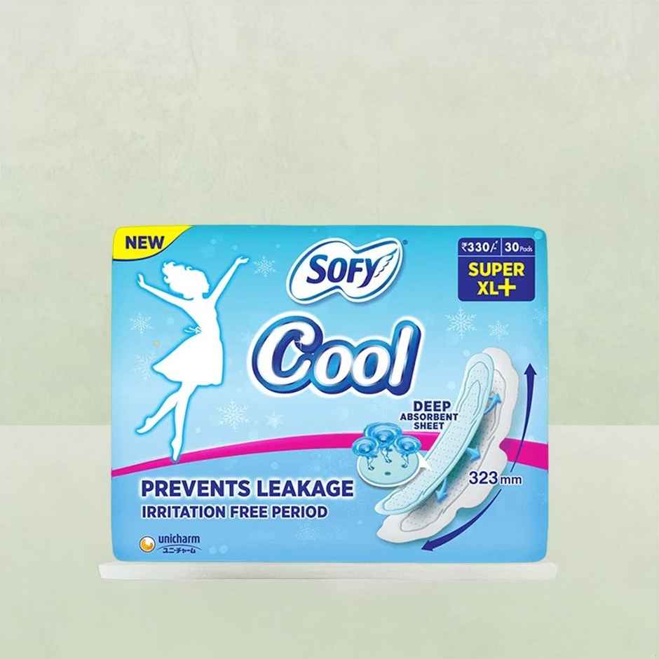 Sofy Cool Sanitary Pads - XL+