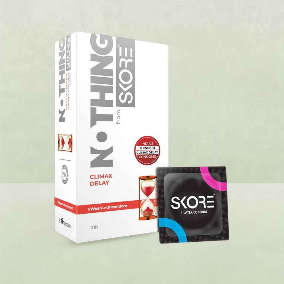 Skore Nothing | Ultra Thin And Climax Delay Condoms