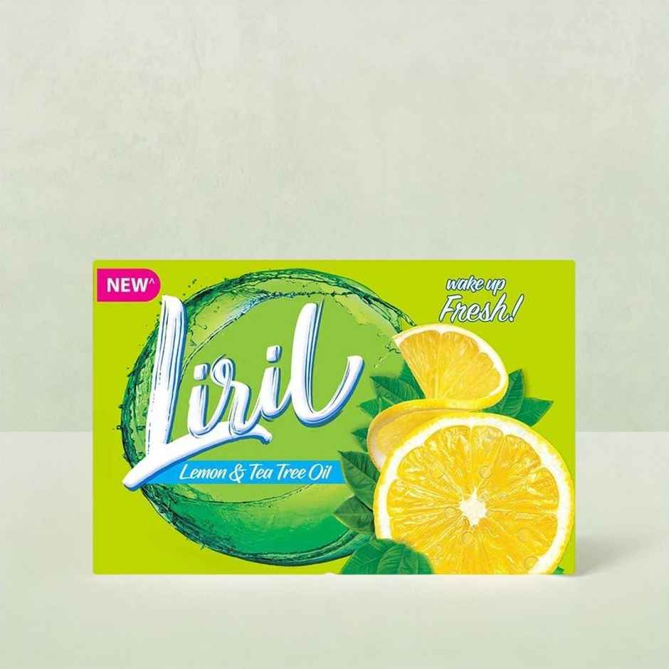 Liril Lime & Tea Tree Oil Soap