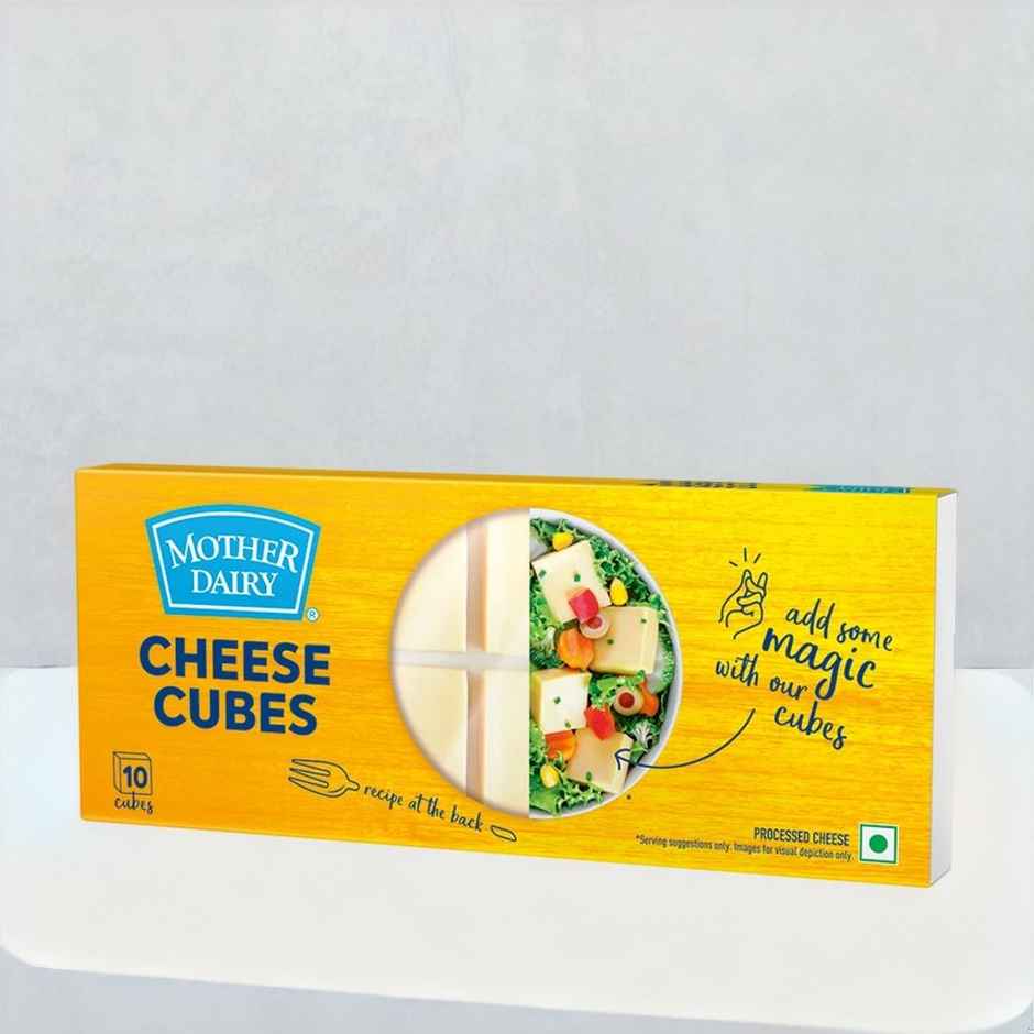 Mother Dairy Processed Cheese Cubes Combo