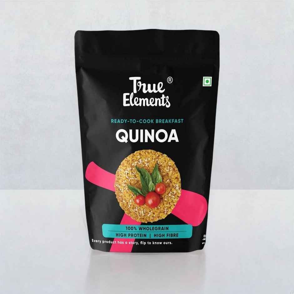 True Elements Quinoa  - Diet Food(1kg) & True Elements Muesli Fruit And Nuts(1kg) Combo