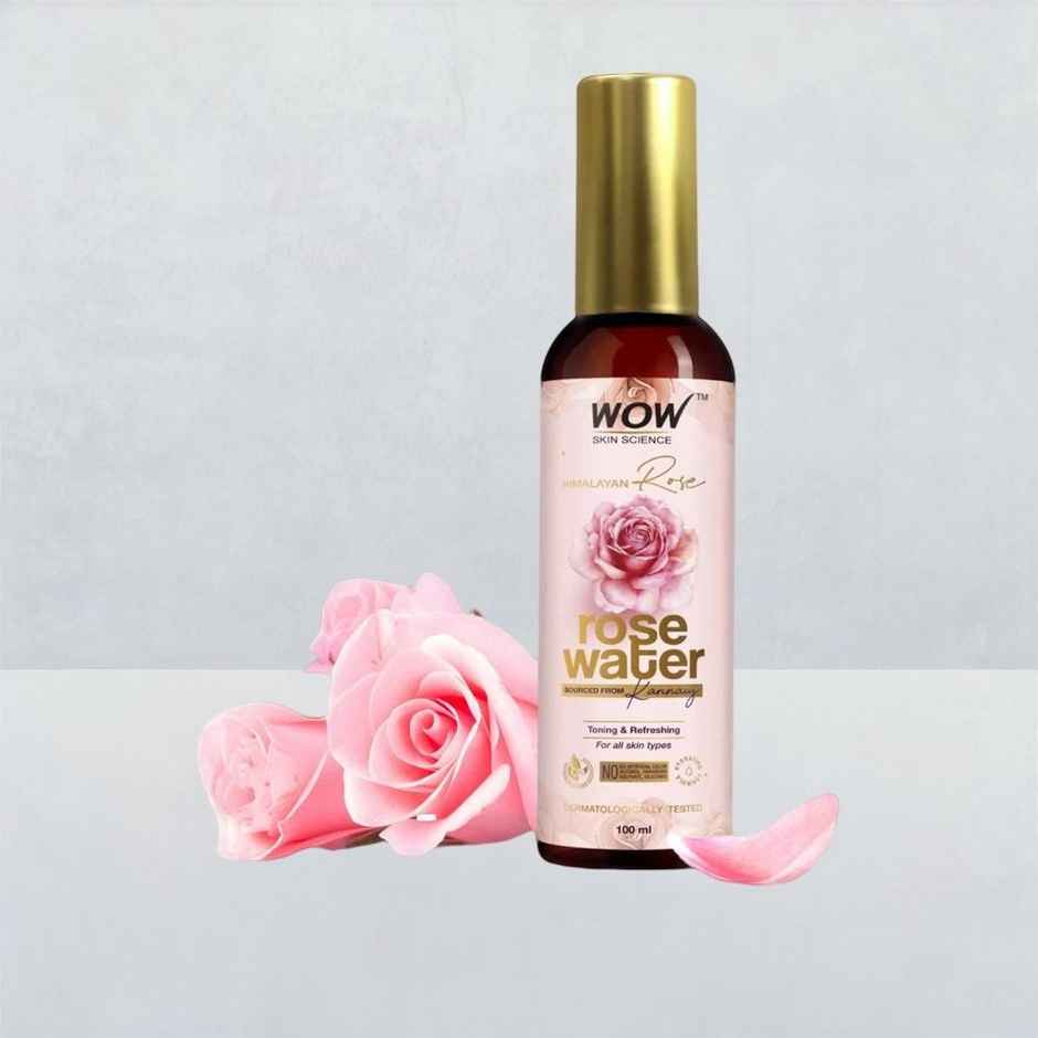 WOW Skin Science Himalayan Rose - 99% Pure Rose Water Rose obtained from Kannauj