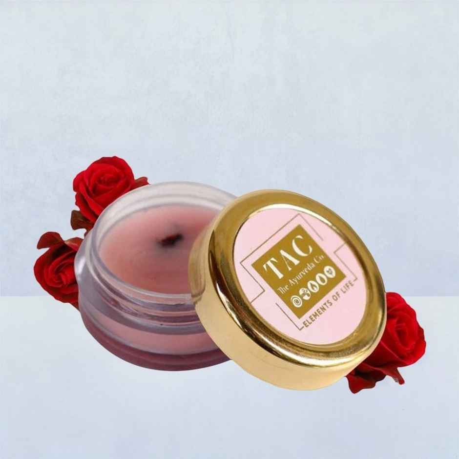 The Ayurveda Co. Rose Lip Balm For Dark Pigmented Lips With Avocado Oil Lip Butter