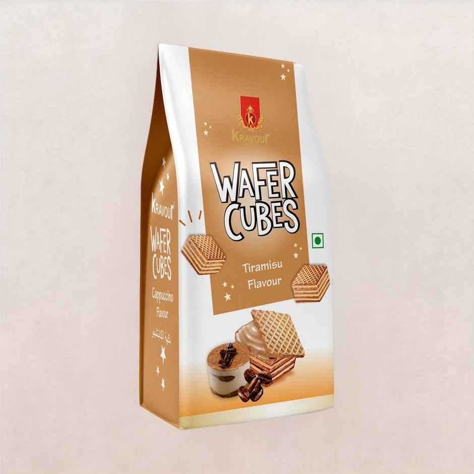 Kravour Tiramisu Wafer Cubes
