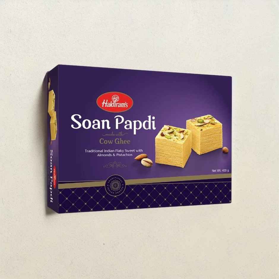 Cow Ghee Soan Papdi by Haldiram's