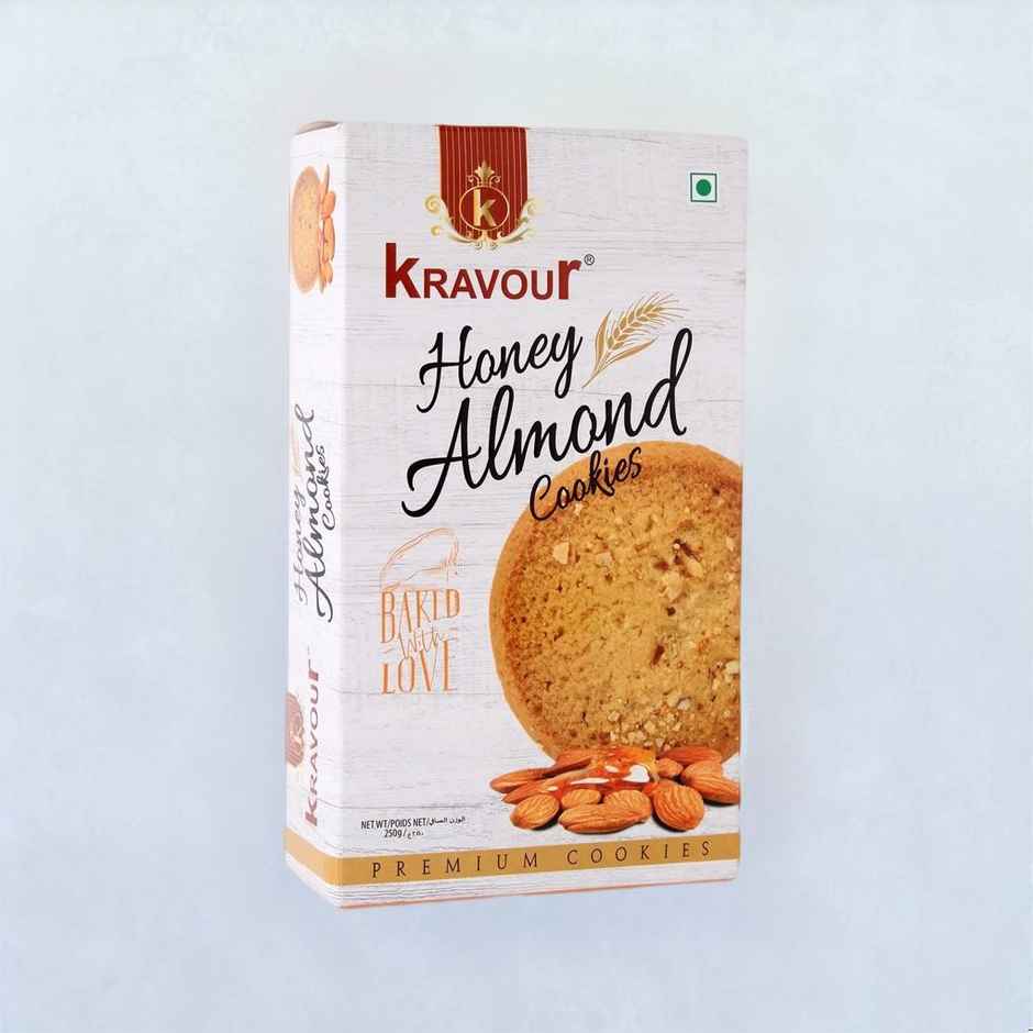 Kravour Honey Almond Cookies