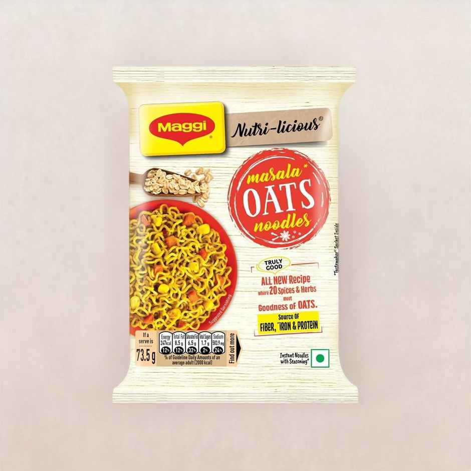 Maggi Noodles Nutri Licious Masala Oats Pouch
