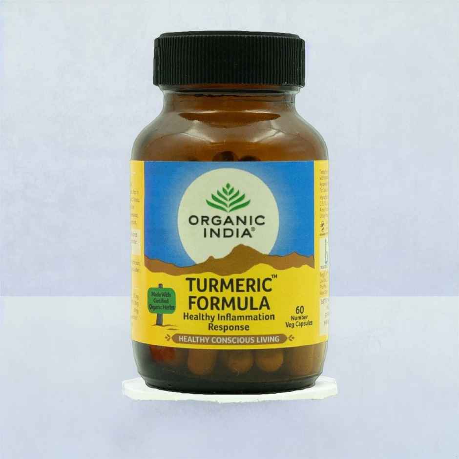 Organic India Turmeric Bottle