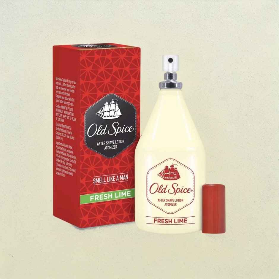Old Spice Lime Atomizer After Shave Lotion