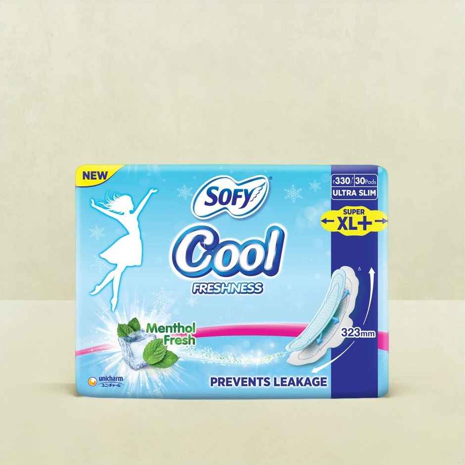 Sofy Cool Freshness Sanitary Pads - XL+