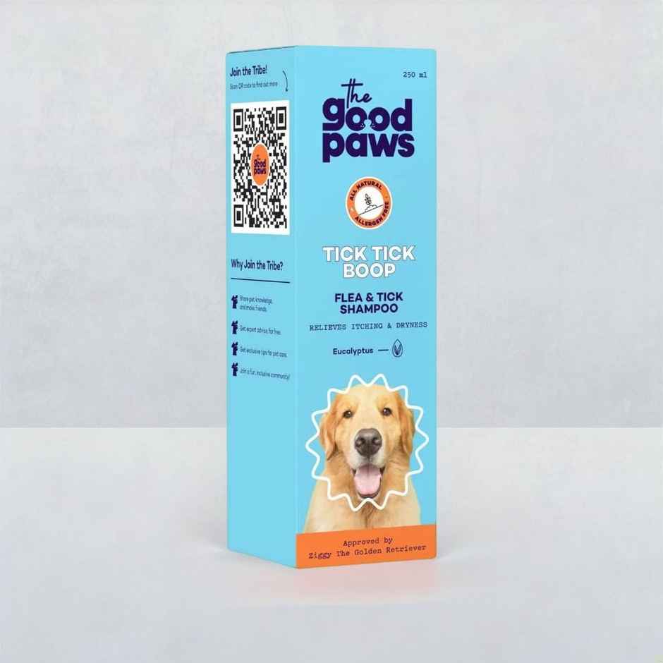 The Good Paws Tick Tick Boop Flea And Tick Shampoo