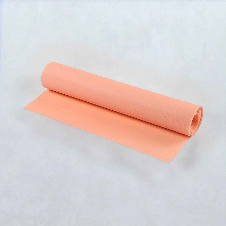 Senego by Trendy Home Anti-Slip Mat - For Fridge, Cupboard, Drawers, Shelf Liner | Peach- 45 cm x 5 m