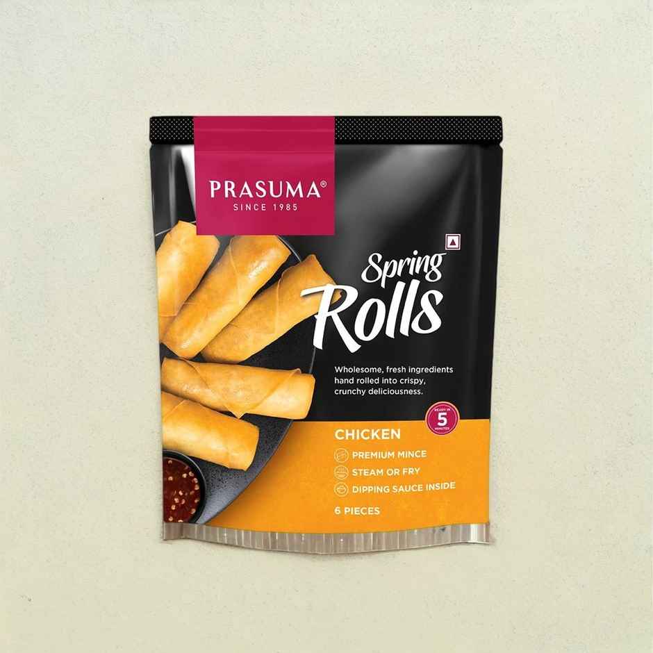 Prasuma Spring Rolls Chicken Frozen