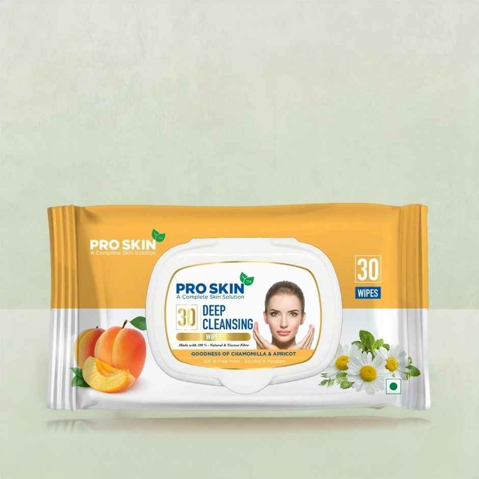 Pro Skin Wet Wipes - Deep Cleansing | 30 Pulls Per Pack