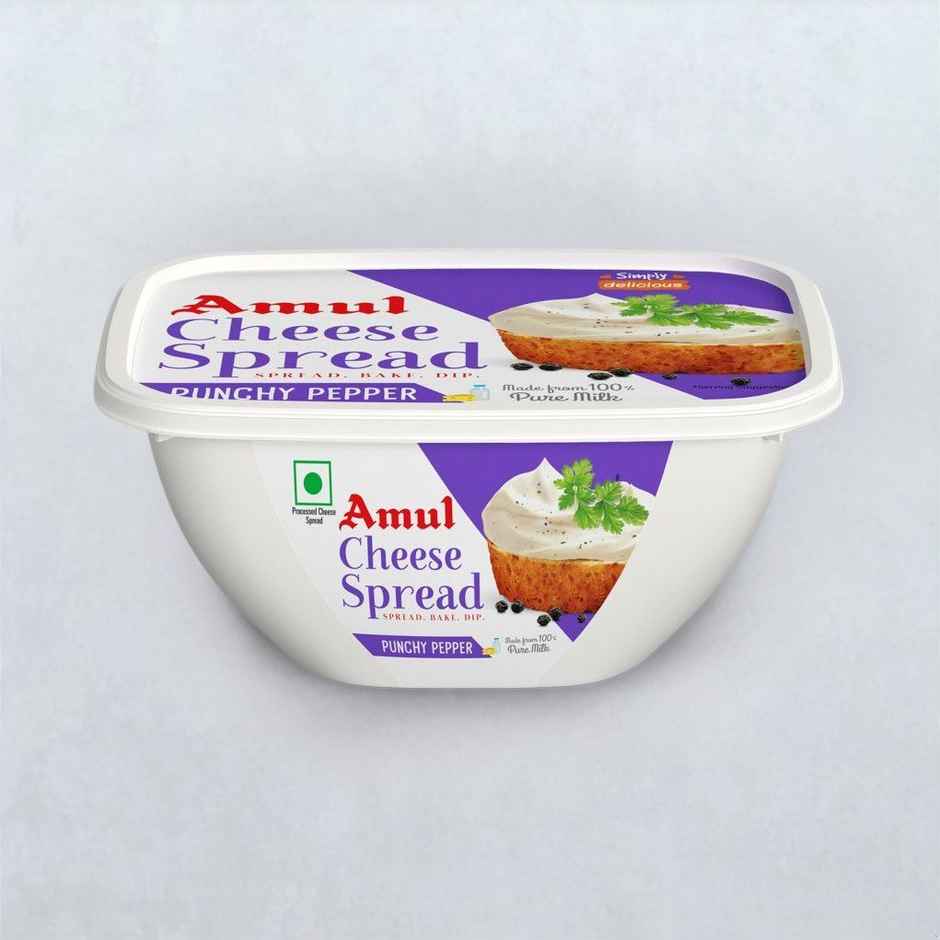 Amul Cheese - Pepper(200gms) & Amul Butter - Pasteurised(100gms) Combo