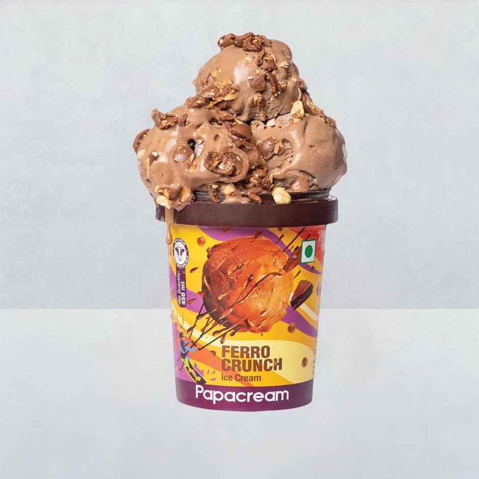 Papacream Ferro Crunch Ice Cream
