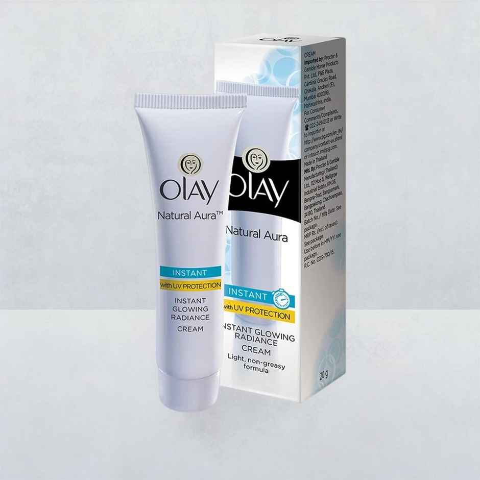 Olay Natural Aura Radiance Cream With Vitamin B3, Pro B5, E And Uv Protection