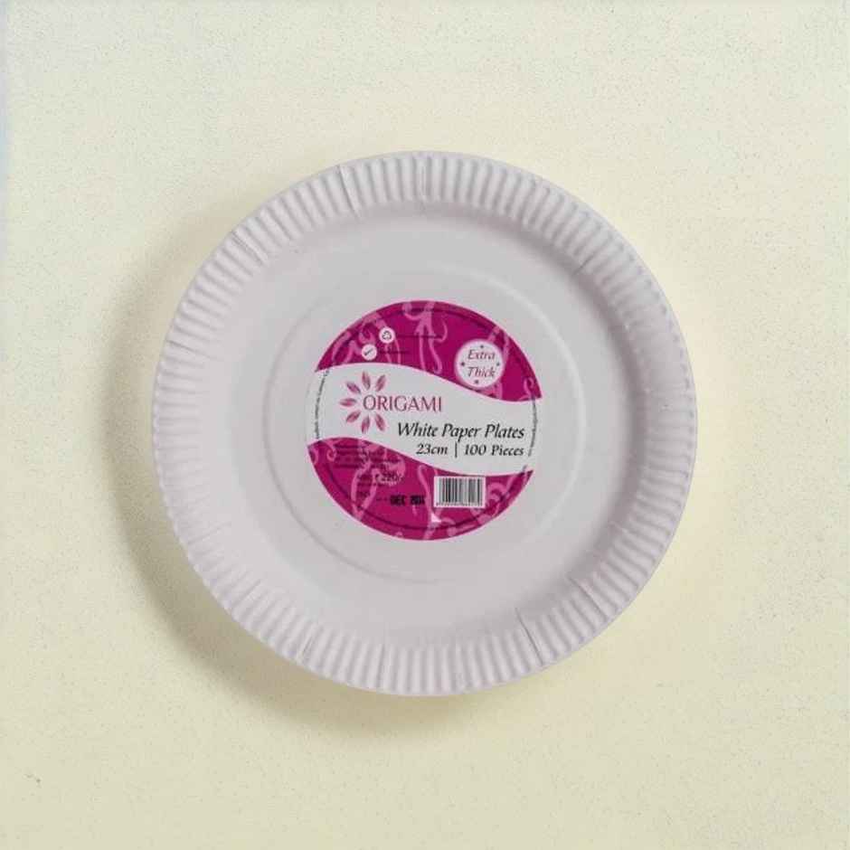 Paper Disposable Plate | 9 inch | Round
