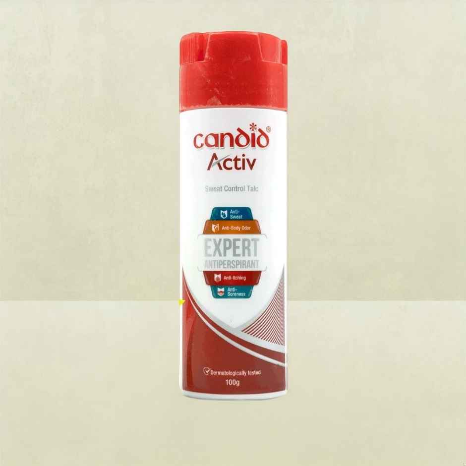 Candid Activ Sweat Control Talc 100 g Combo