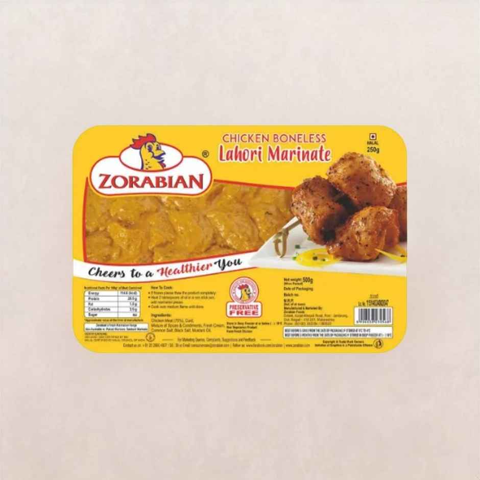 Zorabian Chicken Lahori Tikka