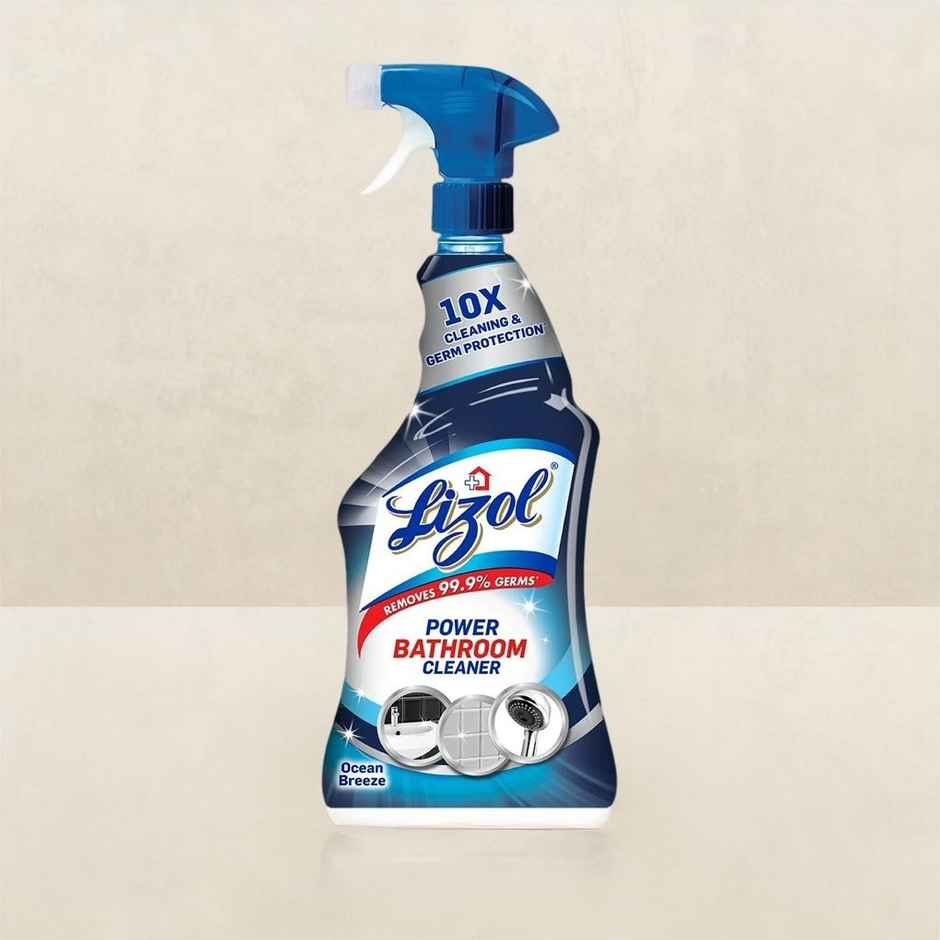 Lizol Bathroom Cleaner Spray - Suitable For Tap, Shower, Sink & Bathroom Tiles