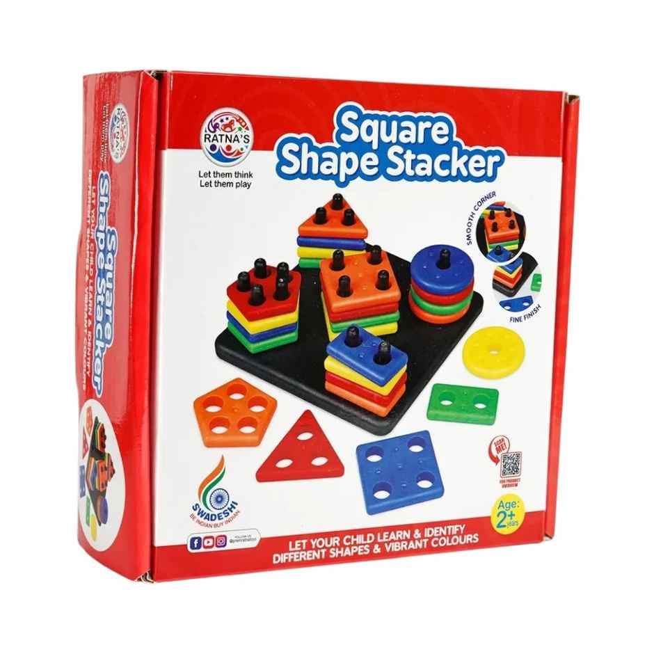 Ratna's Shape Stacker Square