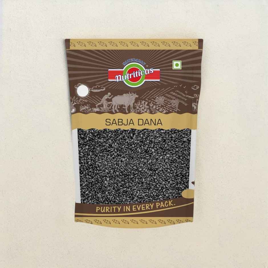 Nutritious Basil Seeds ( Sabja Dana)