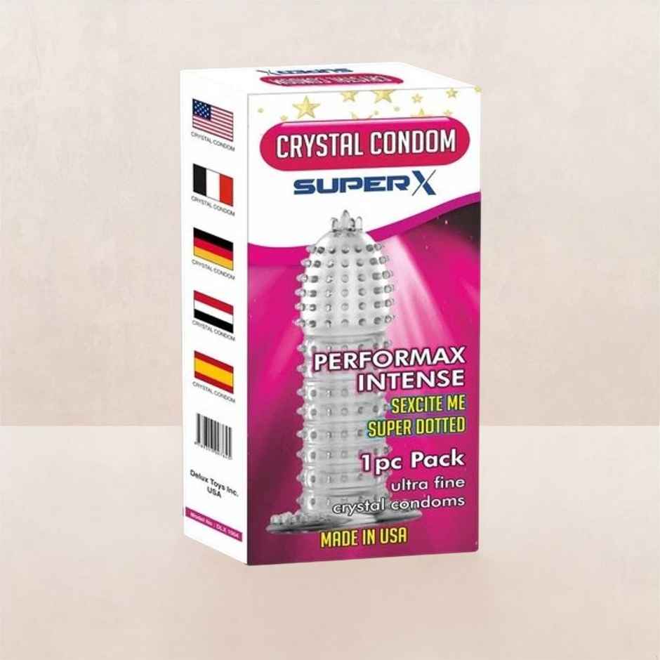 Superx Reusable Crystal Condom
