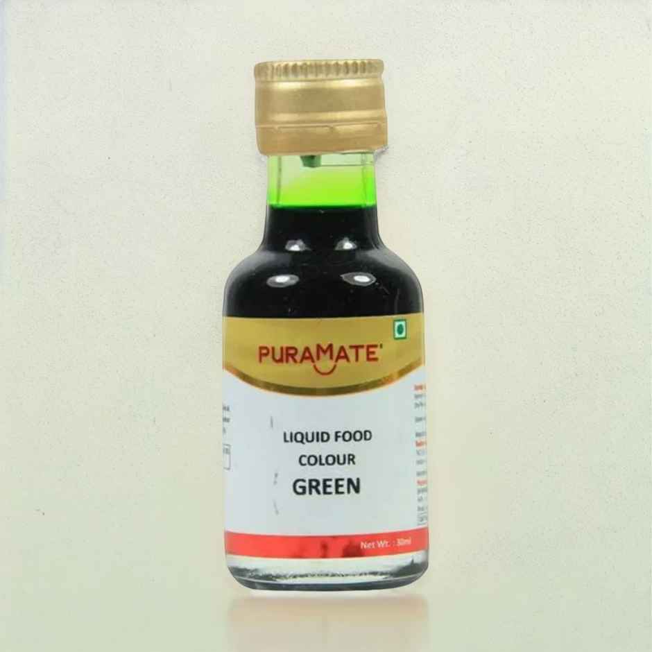 Puramate Liquid Food Colour- Green Combo