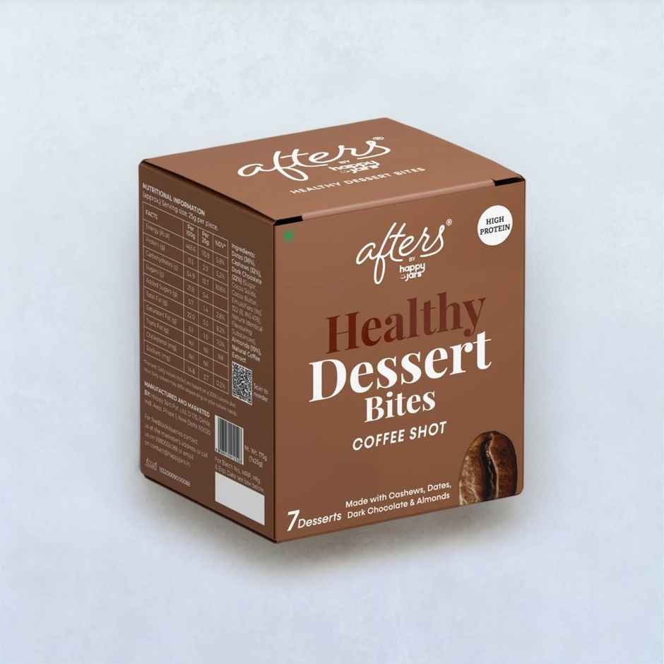 Happy Jars Afters Coffee Shot Healthy Dessert Bites Chocolate