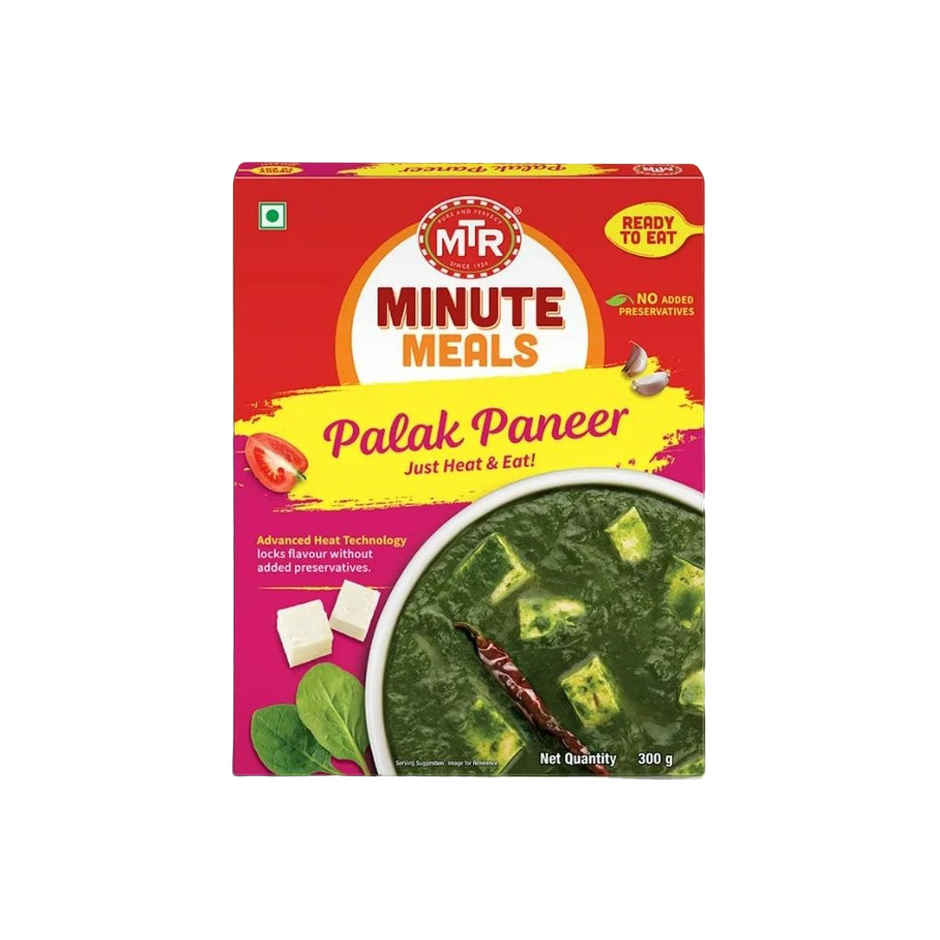 MTR Ready To Eat Palak Paneer | Quick & Savory