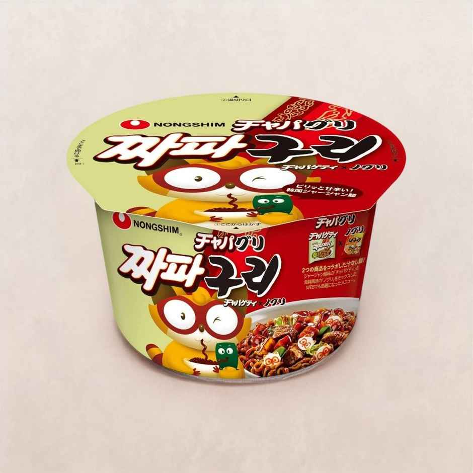 Nongshim Korean Big Bowl Noodle Chapaguri Veg