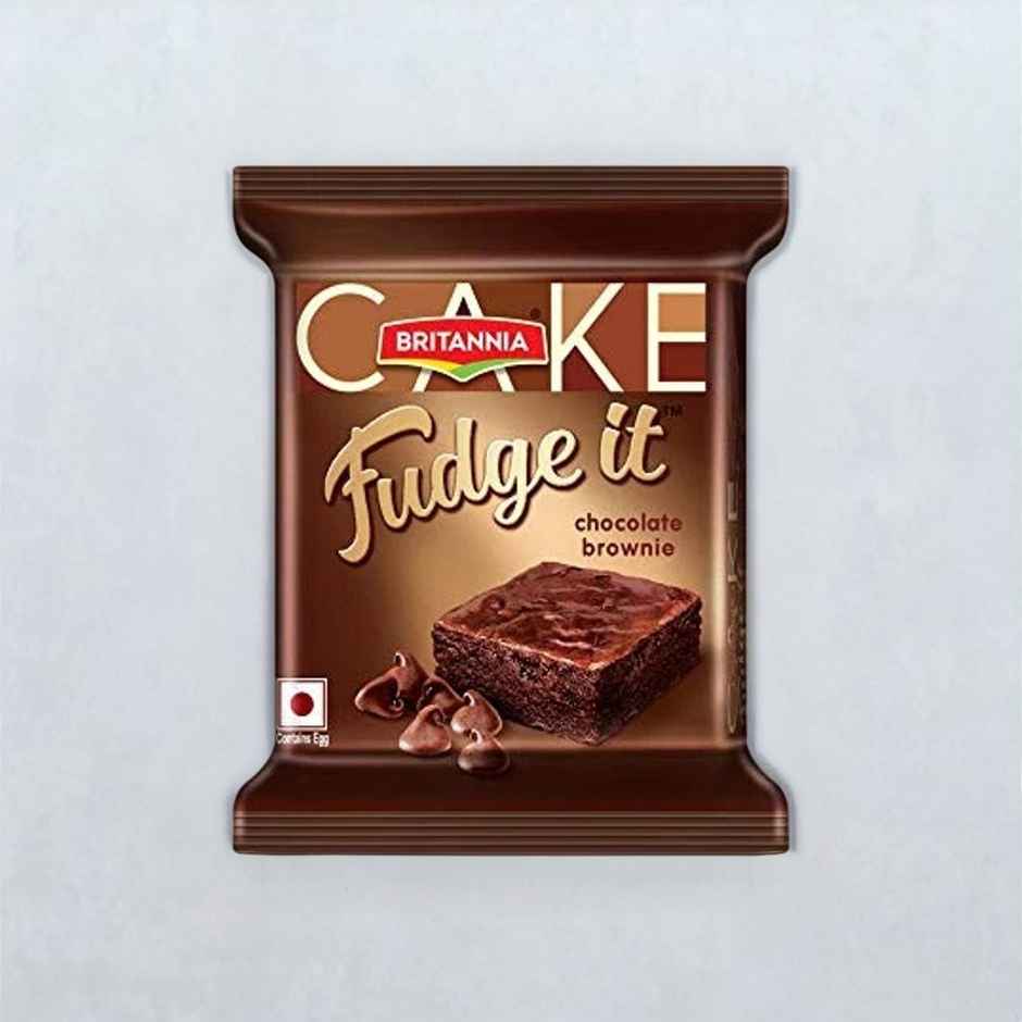 Britannia Cake Fudge It Chocolate Brownie 