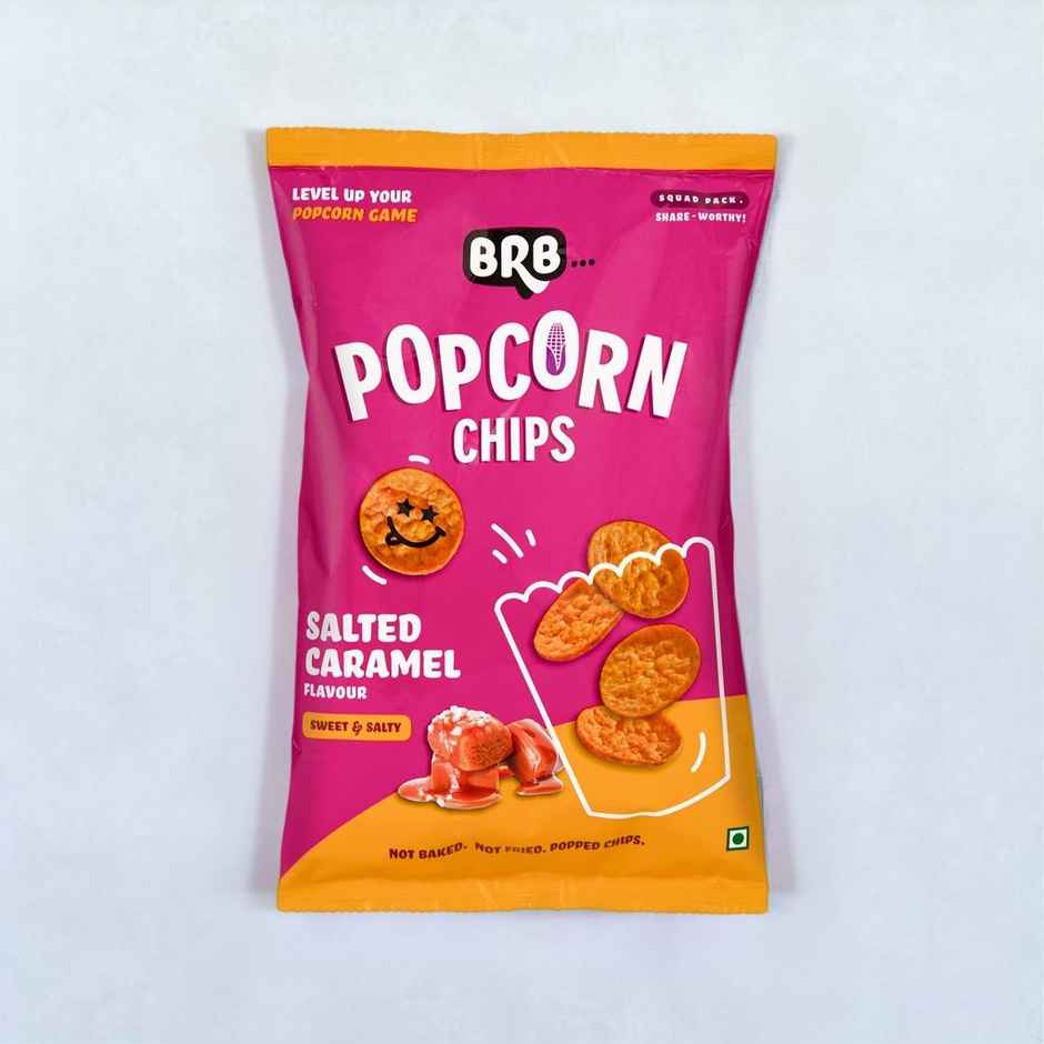 Brb Popcorn Chips - Salted Caramel Flavour