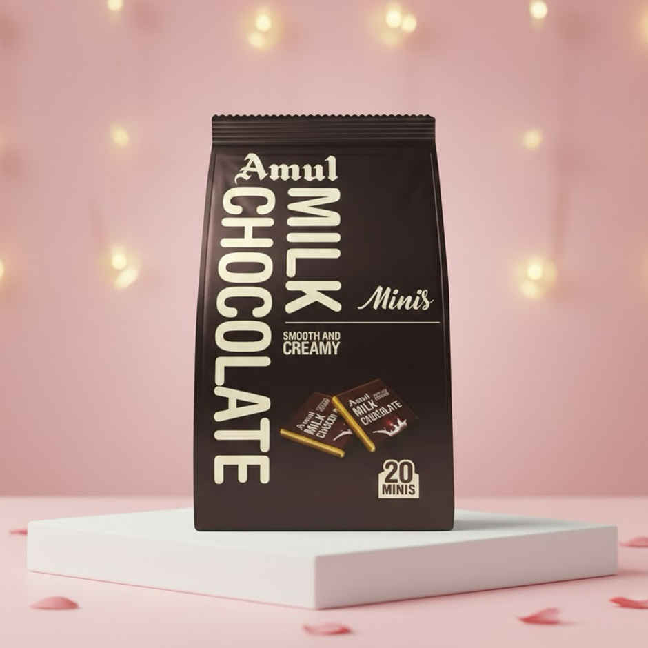 Buy Amul Milk Chocolate Minis Smooth And Creamy Online - Price @ ₹100 ...