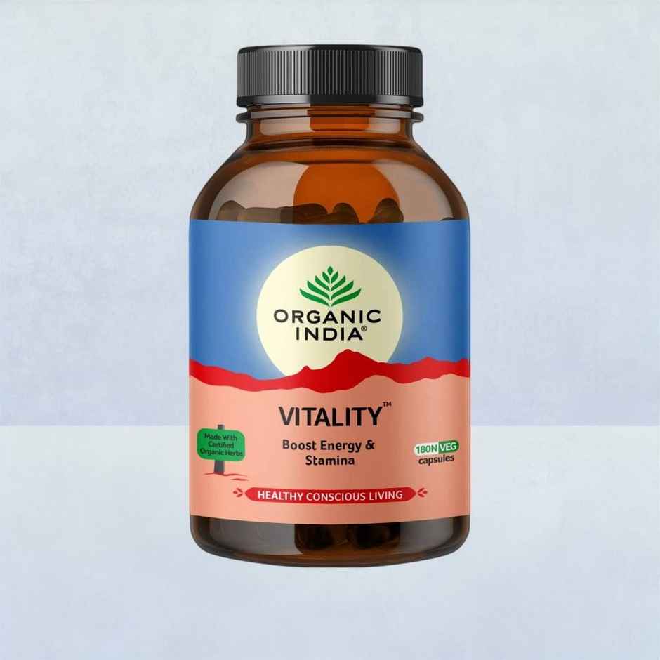 Organic India Vitality Ayurvedic Capsule