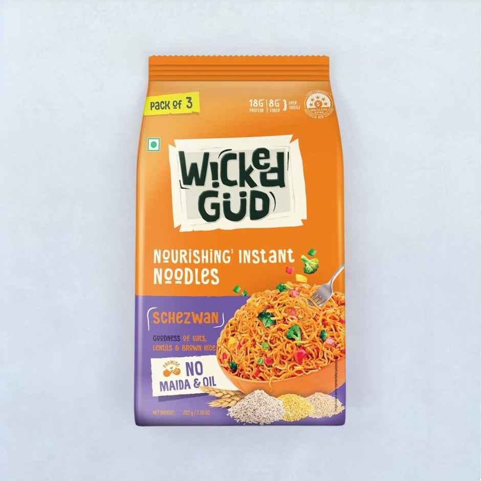Wickedgud Schezwan Instant Noodles