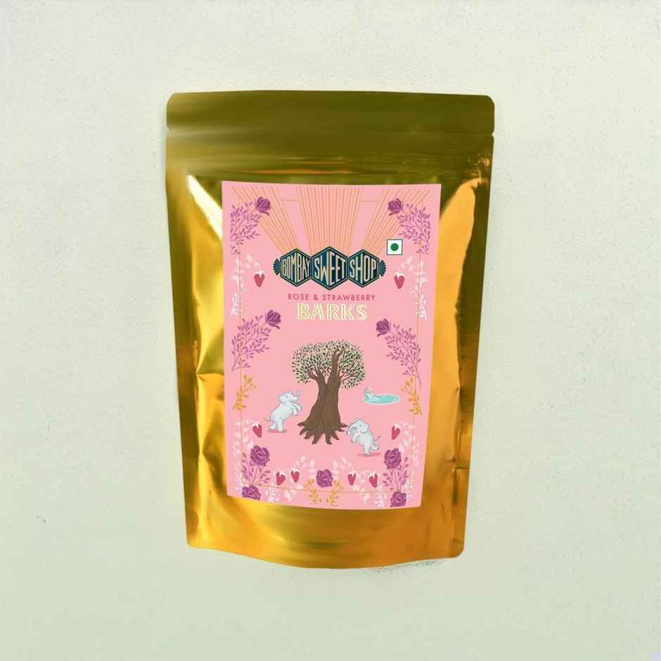 Rose & Strawberry Barks Chocolate