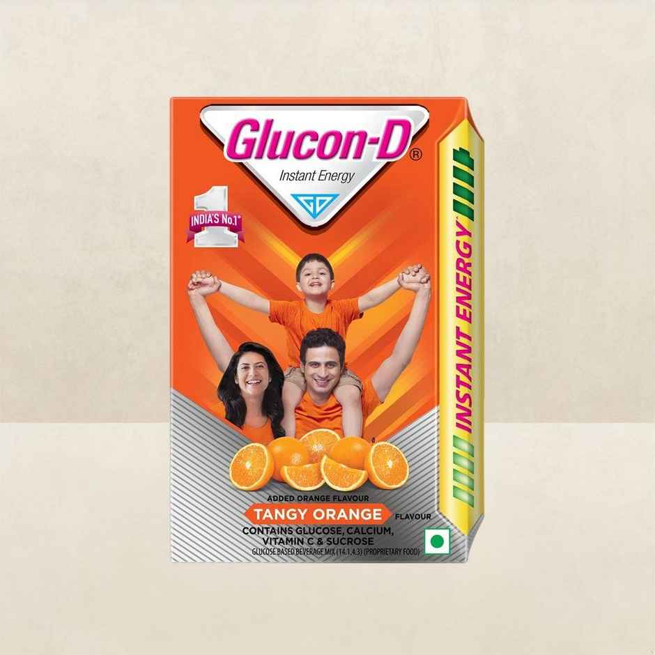 Glucon-D Tangy Orange Instant Powder(450gms) & Glucon D Instant Energy Health Drink Nimbu Pani(450gms) Combo