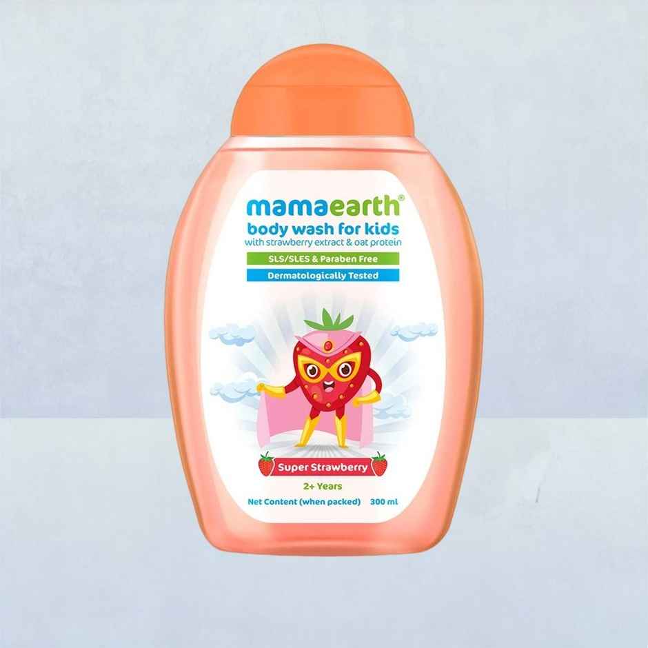 Mamaearth Super Strawberry Body Wash For Kids