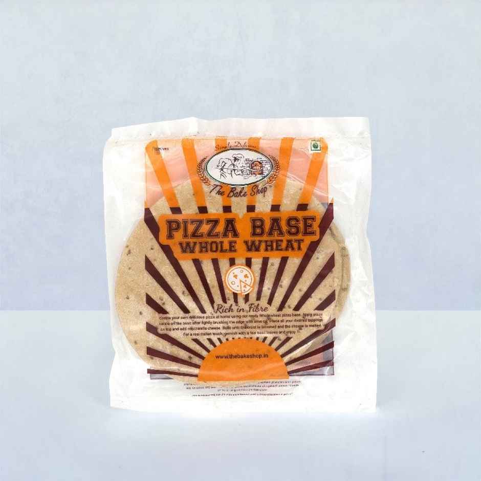 The Bake Shop Pizza Base- Whole Wheat